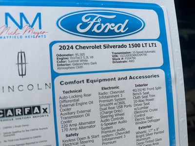 2024 Chevrolet Silverado 1500 LT