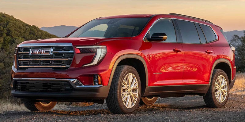 2026 GMC Acadia side view