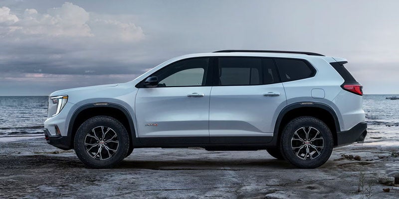 2026 GMC Acadia safety driver assistance features exterior view