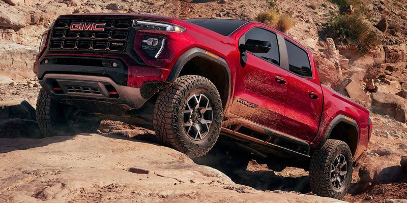 2026 GMCCanyon Elevation driving off-road