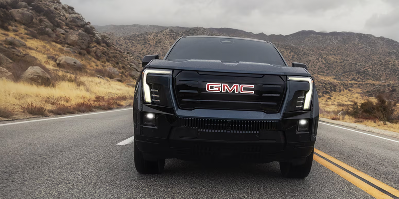 2026 GMC Sierra EV front design
