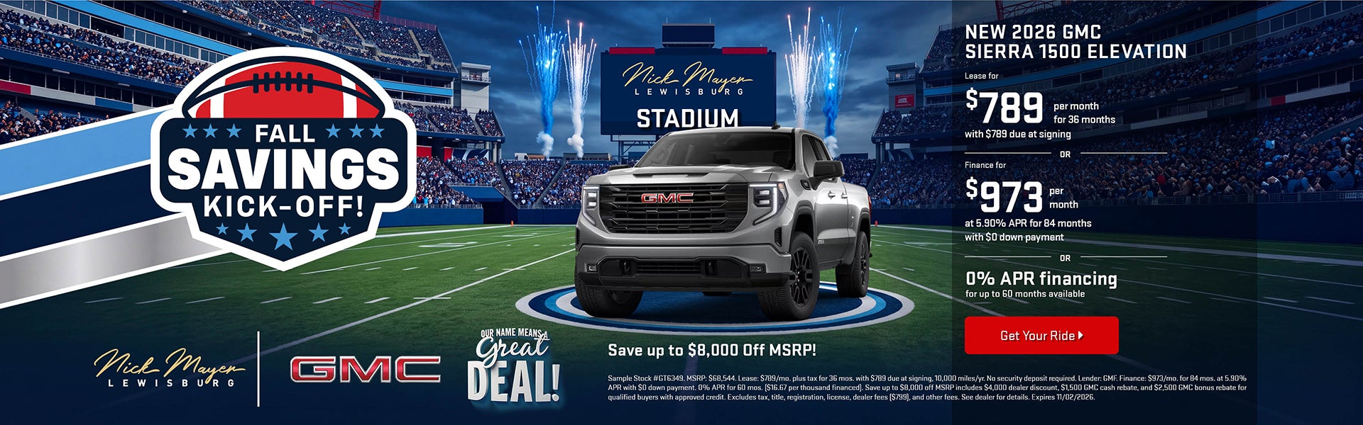 2026 GMC Sierra 1500 Elevation