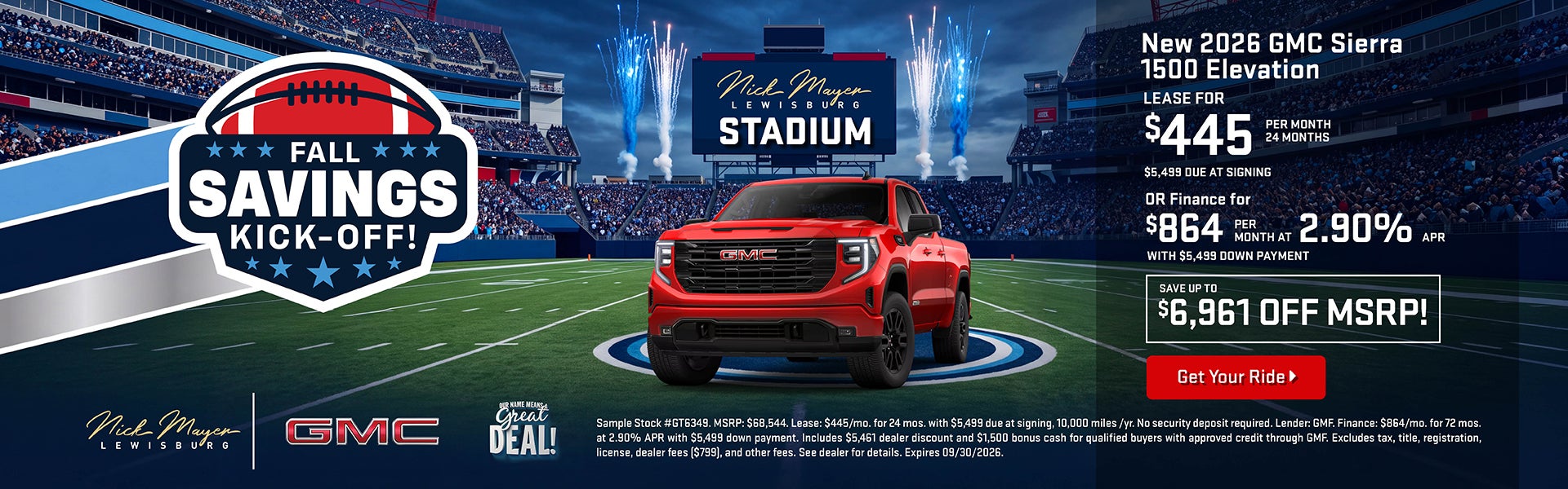 New 2026 GMC Sierra 1500 Elevation