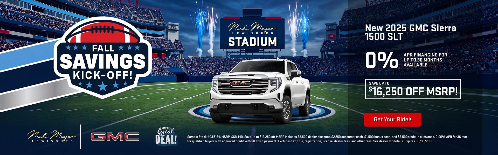 New 2026 GMC Sierra 1500 SLT