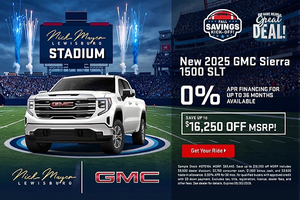 New 2026 GMC Sierra 1500 SLT